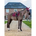 Zadeldek LeMieux Soft Shell Anti Slip EuroJump Donkerrood