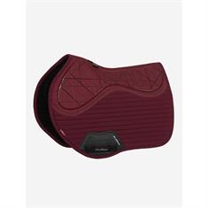 Zadeldek LeMieux Soft Shell Anti Slip EuroJump Donkerrood