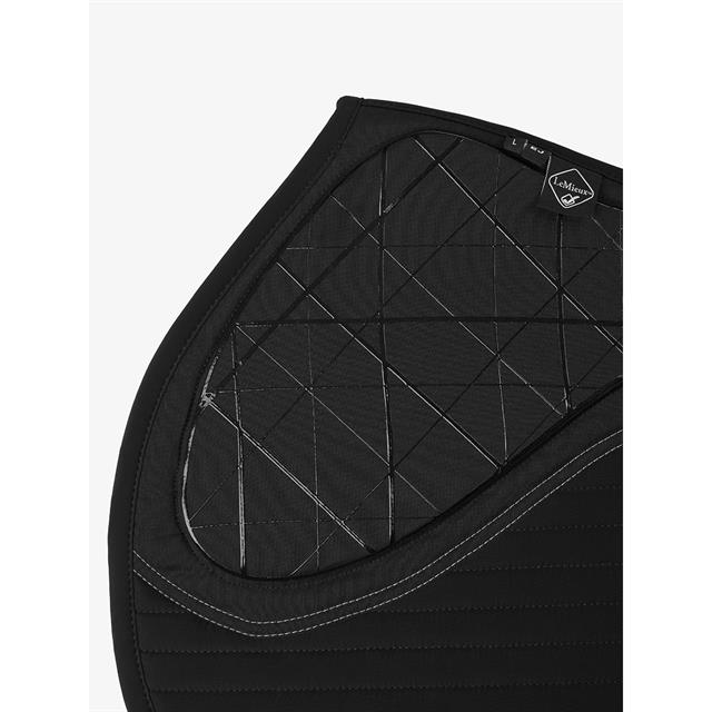 Zadeldek LeMieux Soft Shell Anti Slip EuroJump Zwart
