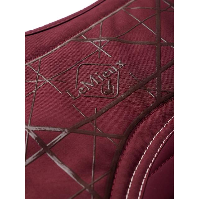Zadeldek LeMieux Softshell Anti Slip Cc Square Donkerrood