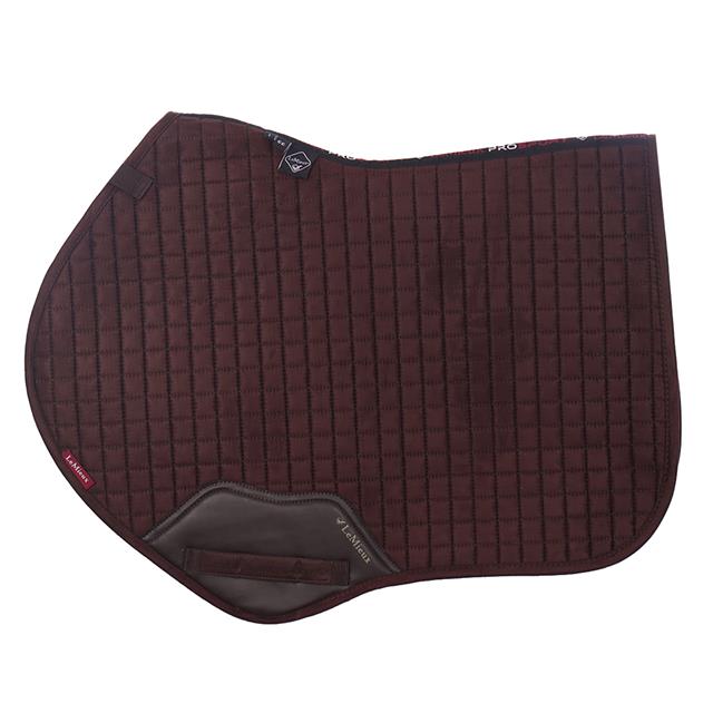 Zadeldek LeMieux Suède Close Contact Square Bruin