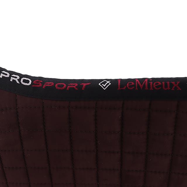 Zadeldek LeMieux Suède Close Contact Square Bruin