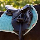 Zadeldek LeMieux Suède Close Contact Square Turquoise