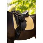 Zadeldek LeMieux Suède Dressage Square Lichtgeel