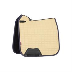 Zadeldek LeMieux Suède Dressage Square Lichtgeel
