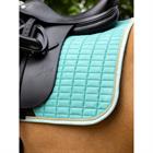 Zadeldek LeMieux Suède Dressage Square Turquoise