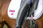 Zadeldek Pavo Wit