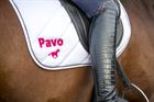 Zadeldek Pavo Wit