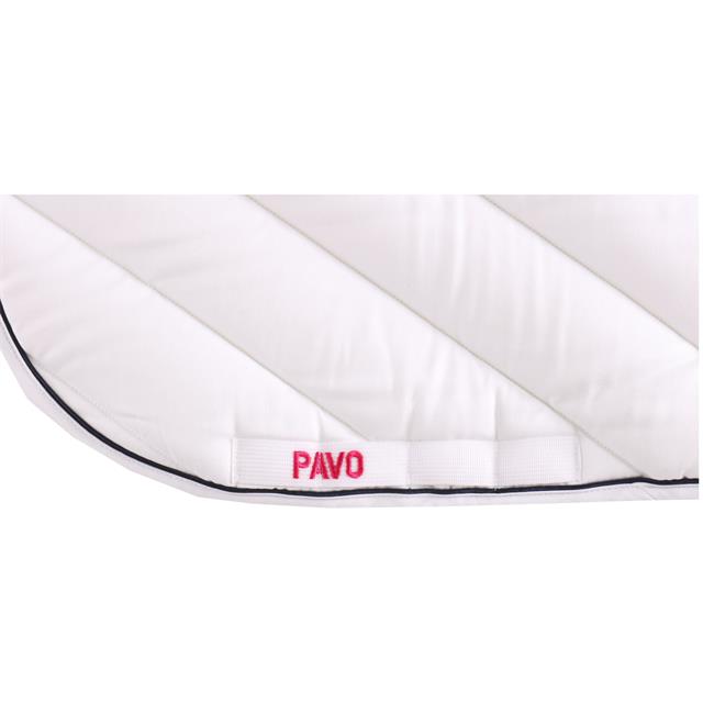 Zadeldek Pavo Wit