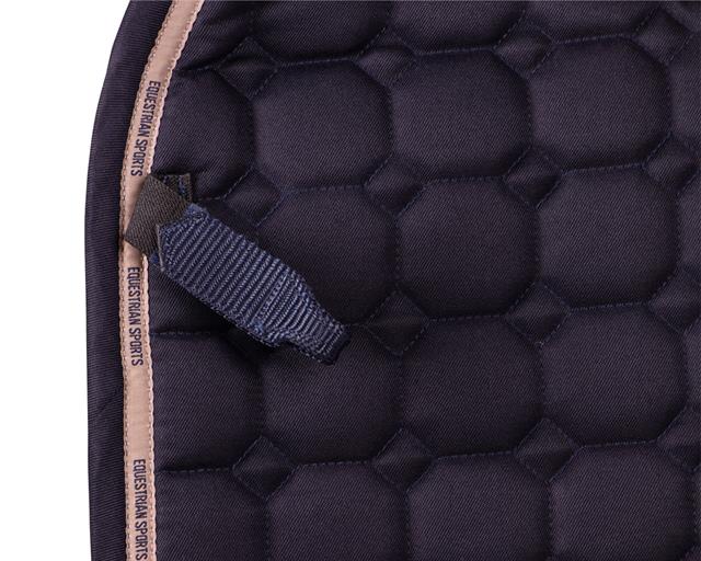 Zadeldek QHP Denver Donkerblauw