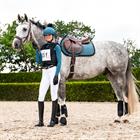 Zadeldek QHP Micah Veelzijdigheid Darkturquoise