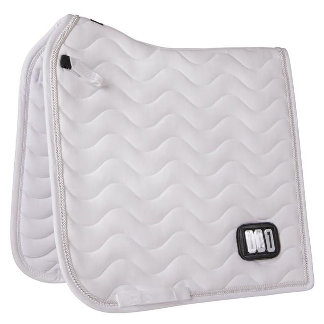 Zadeldek QHP Nummer Dressuur Wit