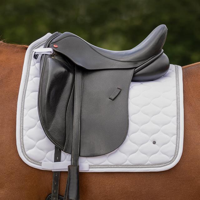 Zadeldek QHP Sparkle Dressuur Wit