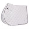 Zadeldek QHP Sparkle Veelzijdigheid Wit