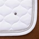 Zadeldek QHP Sparkle Veelzijdigheid Wit