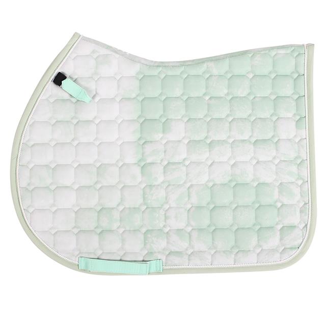 Zadeldek QHP Tie Dye Lichtgroen
