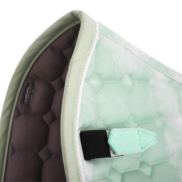 Zadeldek QHP Tie Dye Lichtgroen