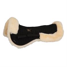 Zadelonderlegger BR Air Mesh Zwart-beige