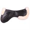 Zadelonderlegger BR Memory Foam & Gel Zwart-beige