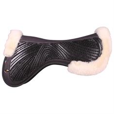 Zadelonderlegger BR Memory Foam & Gel Zwart-beige