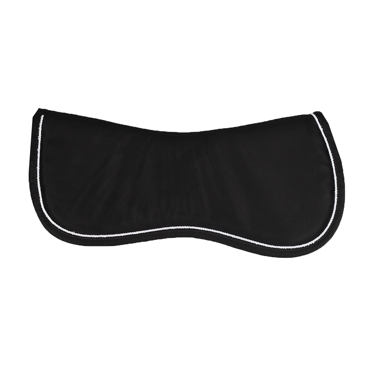 Zadelonderlegger Epplejeck Memoryfoam, Paard in zwart
