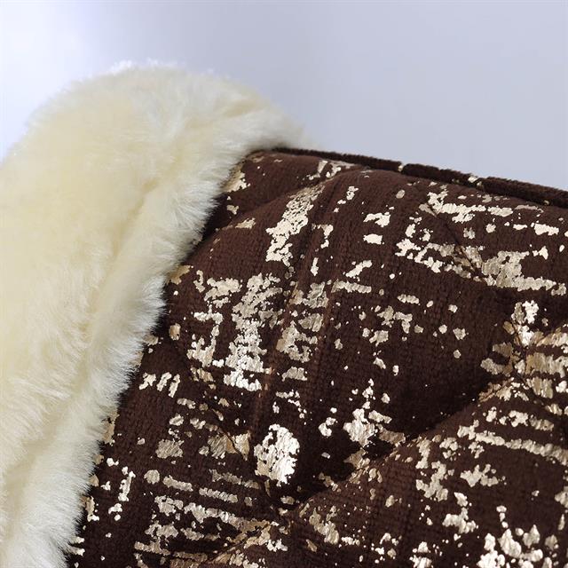Zadelonderlegger HORSEGEAR HGVelvet Dapple Bruin