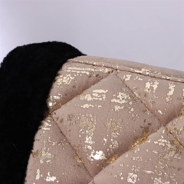 Zadelonderlegger HORSEGEAR HGVelvet Dapple Lichtbruin