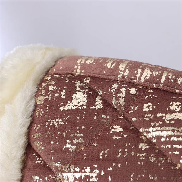 Zadelonderlegger HORSEGEAR HGVelvet Dapple Roze
