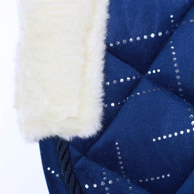 Zadelonderlegger HORSEGEAR HGVelvet Dot Donkerblauw