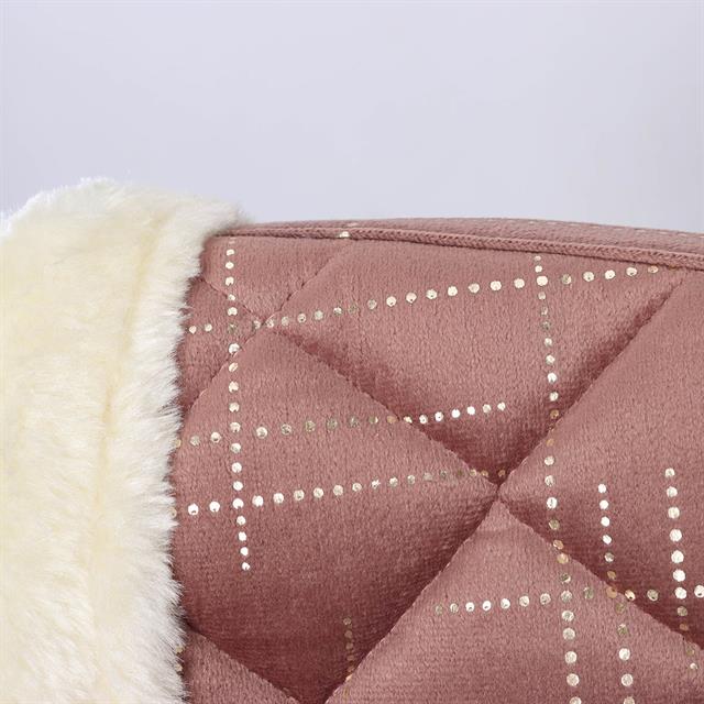 Zadelonderlegger HORSEGEAR HGVelvet Dot Roze