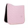 Zadelpad Kentucky Onion Quilt Rubber Logo Dressuur Lichtroze