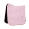 Zadelpad Kentucky Onion Quilt Rubber Logo Dressuur Lichtroze