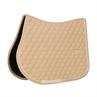 Zadelpad Kentucky Onion Quilt Rubber Logo Springen Beige