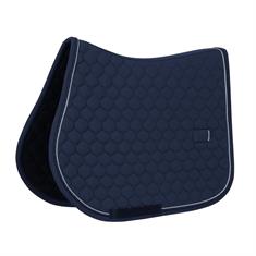 Zadelpad Kentucky Onion Quilt Rubber Logo Springen Donkerblauw