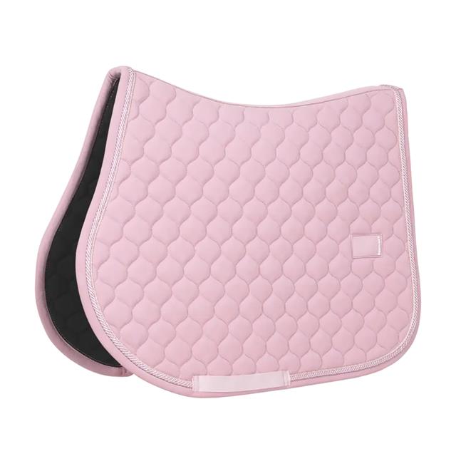 Zadelpad Kentucky Onion Quilt Rubber Logo Springen Lichtroze