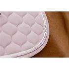 Zadelpad Kentucky Onion Quilt Rubber Logo Springen Middenroze