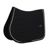 Zadelpad Kentucky Onion Quilt Rubber Logo Springen Zwart