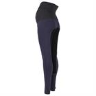 Zwangerschapsrijbroek Basic Leer Blauw-zwart