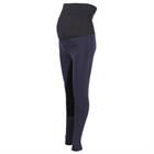 Zwangerschapsrijbroek Basic Leer Blauw-zwart