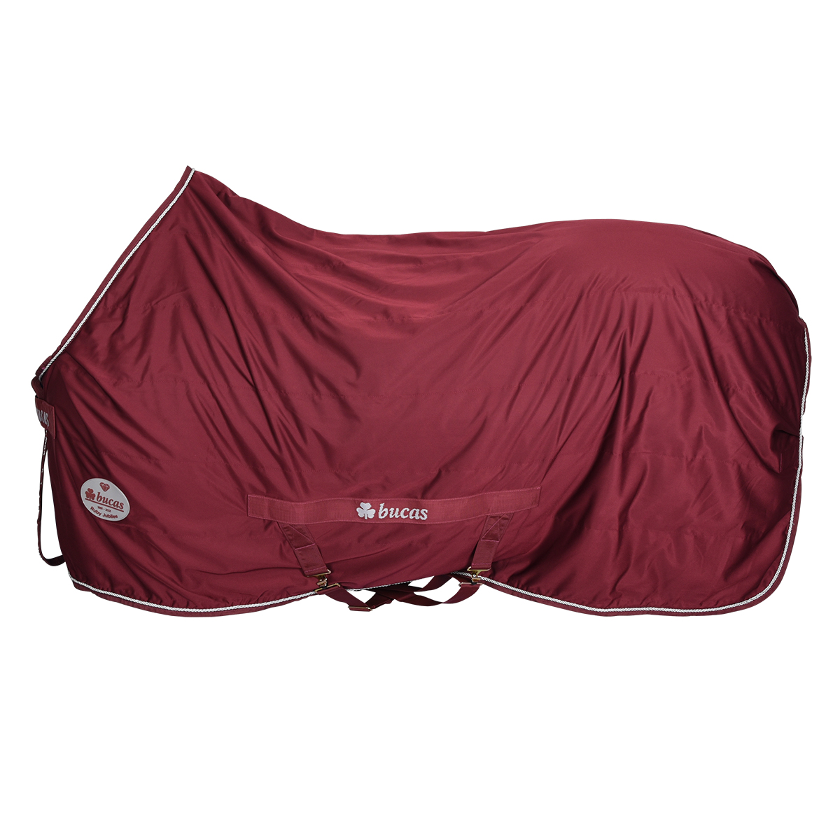 Zweetdeken Bucas Ruby Jubilee Cooler Donkerrood, 175 cm in donkerrood
