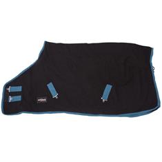Zweetdeken Epplejeck Zafra Zwart-turquoise