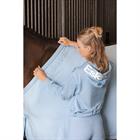 Zweetdeken Eskadron Reflexx Fleece Stamp Lichtblauw