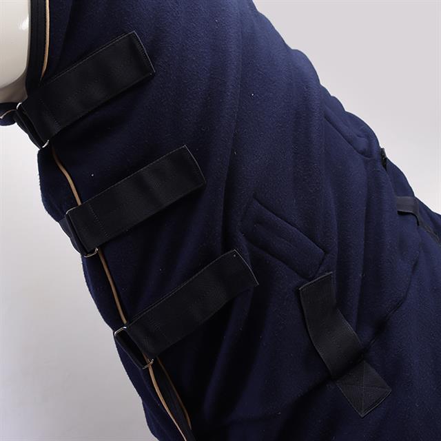 Zweetdeken HORSEGEAR HGRoll Up Neck Donkerblauw