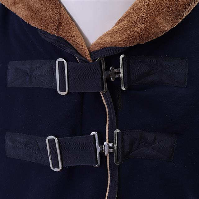 Zweetdeken HORSEGEAR HGRoll Up Neck Donkerblauw