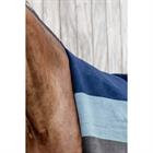 Zweetdeken Kentucky Heavy Fleece Square Stripes Donkerblauw-grijs