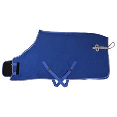 Zweetdeken QHP Ornament Blauw